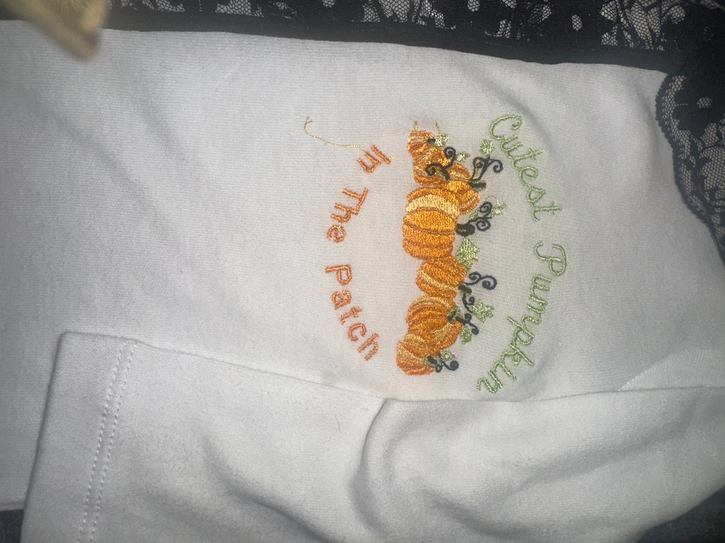 Halloween plain baby grow