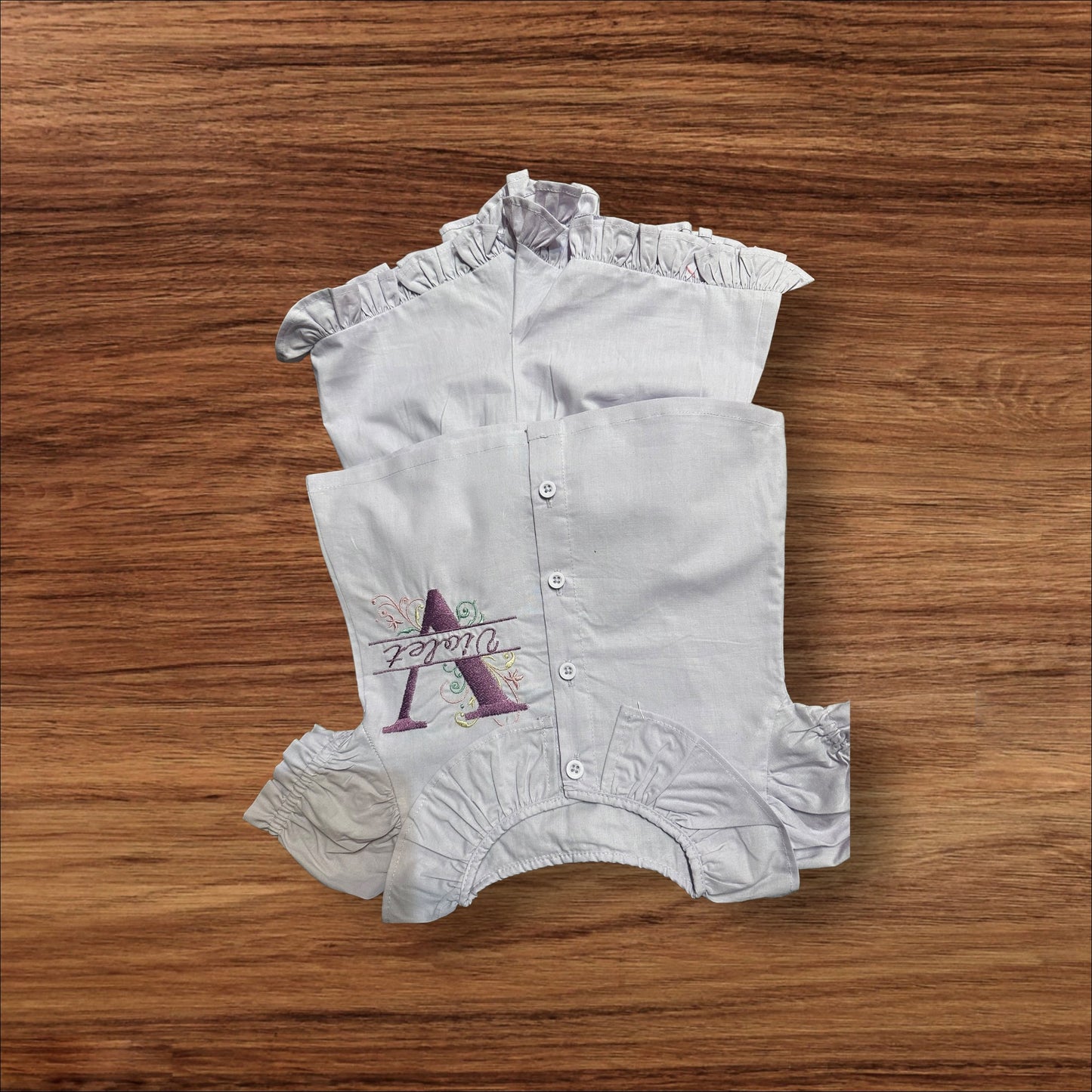 Girls linen short sets