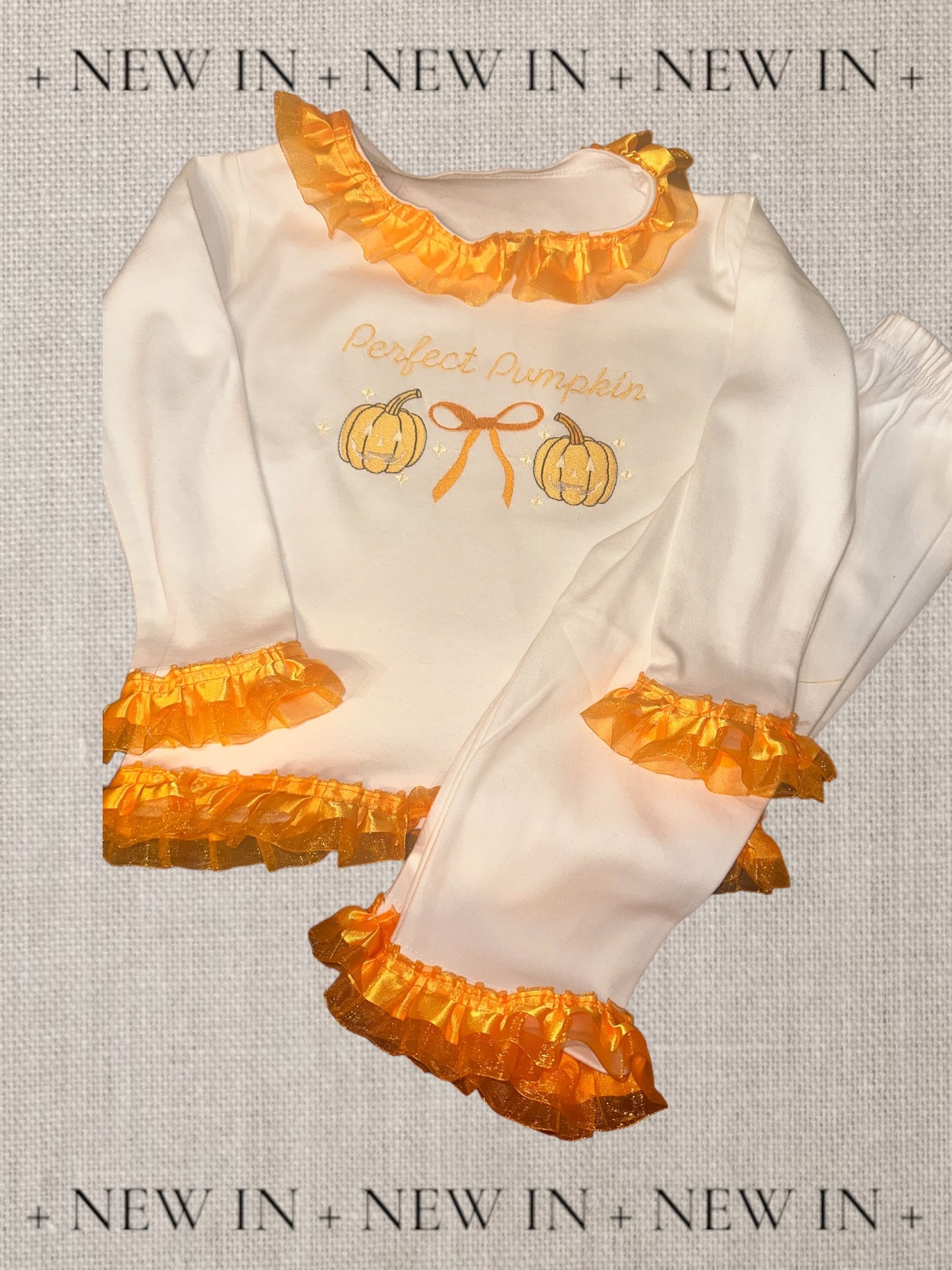 Perfect pumpkin pyjamas