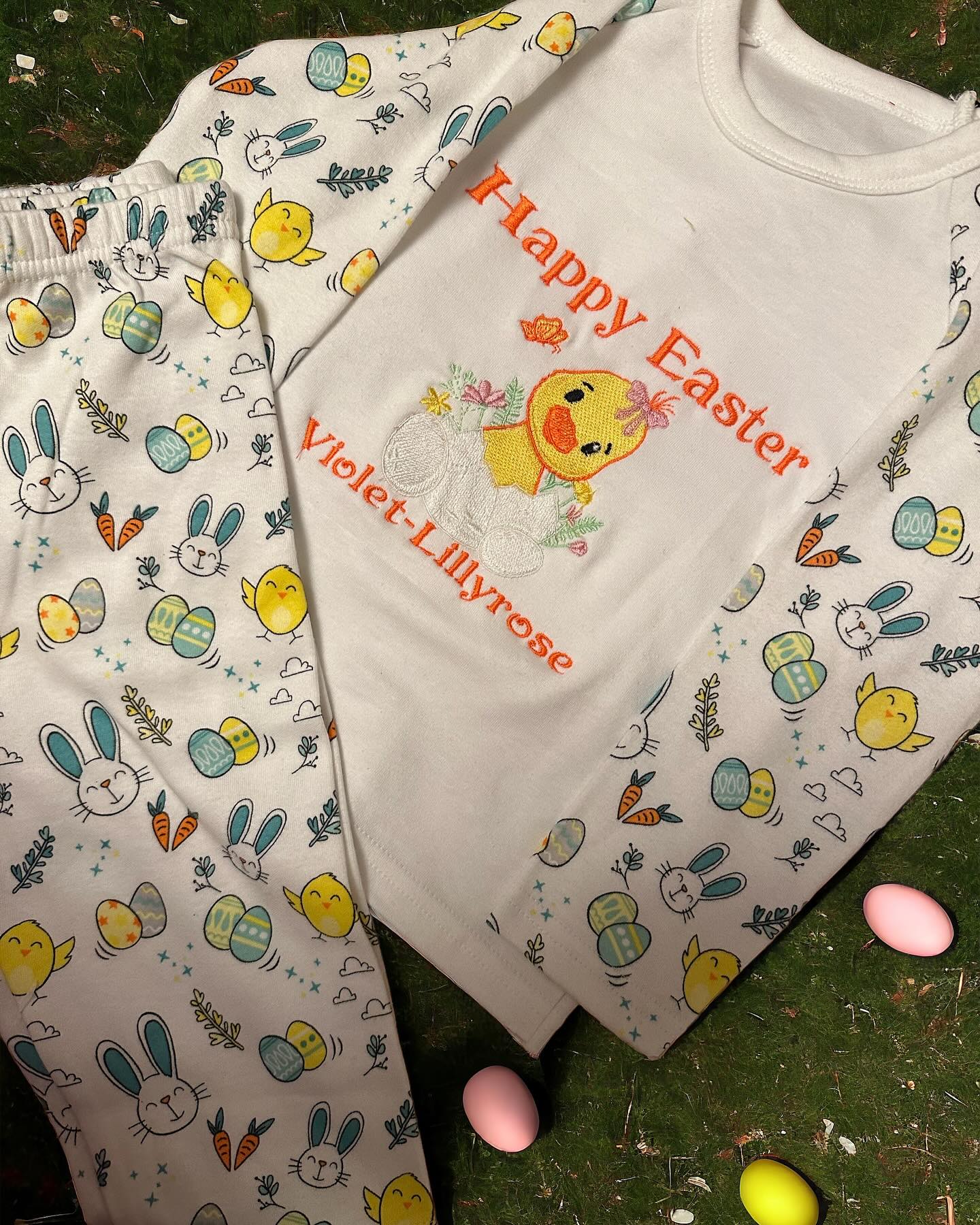 Easter pyjamas