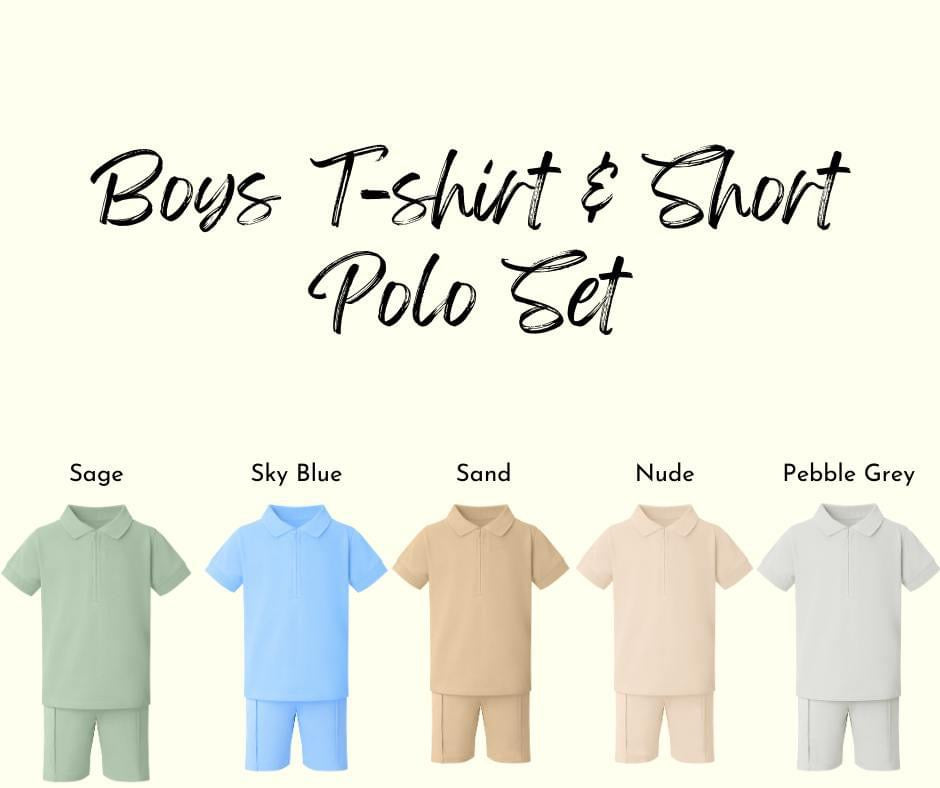 Boys polo sets