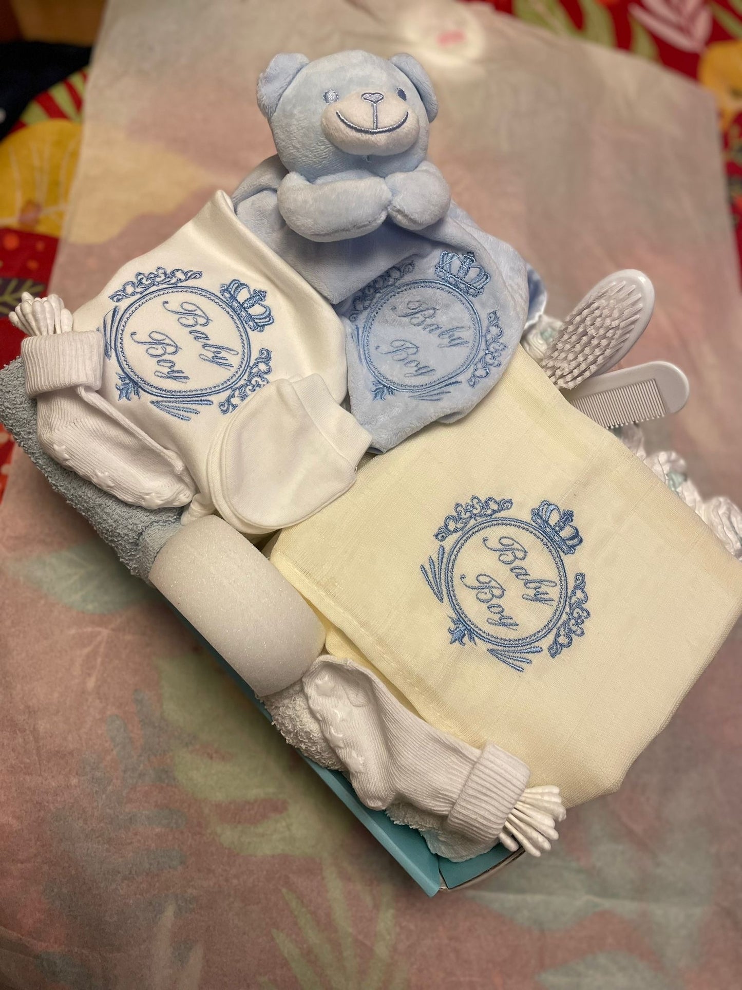 Baby boy hamper