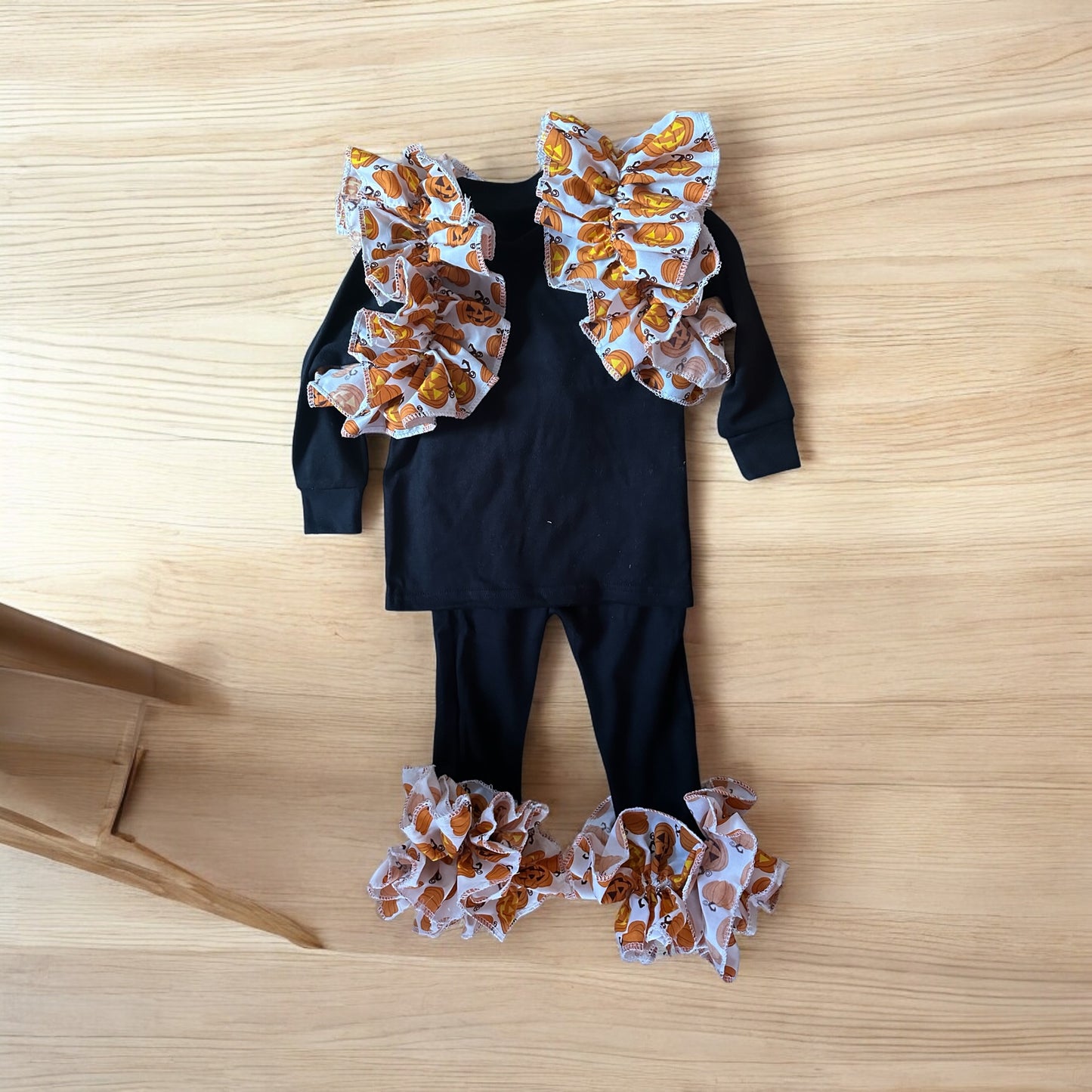 Pumpkin ruffle sets