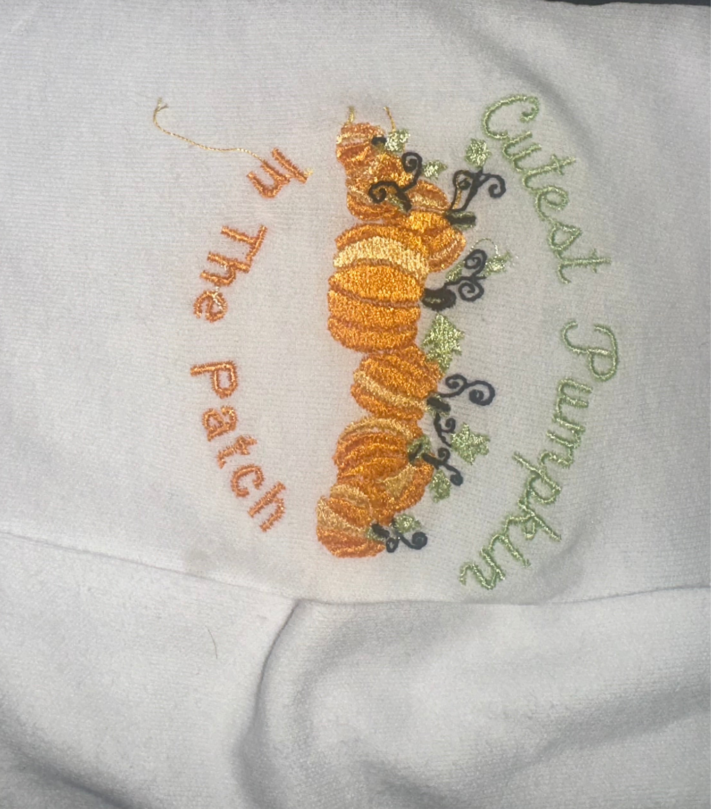 Cutest pumpkin in the patch jumpers/t shirt