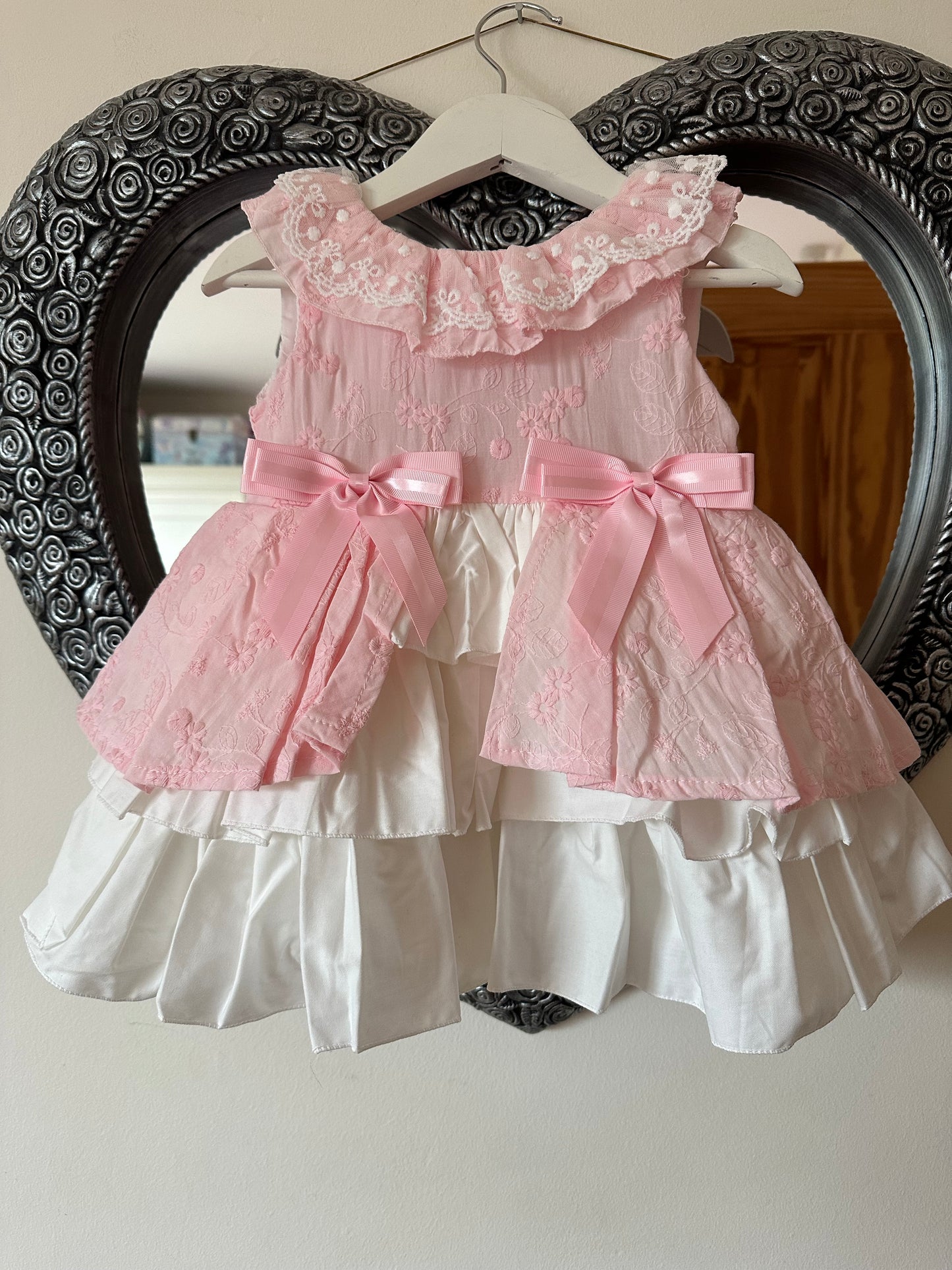 double bow dress