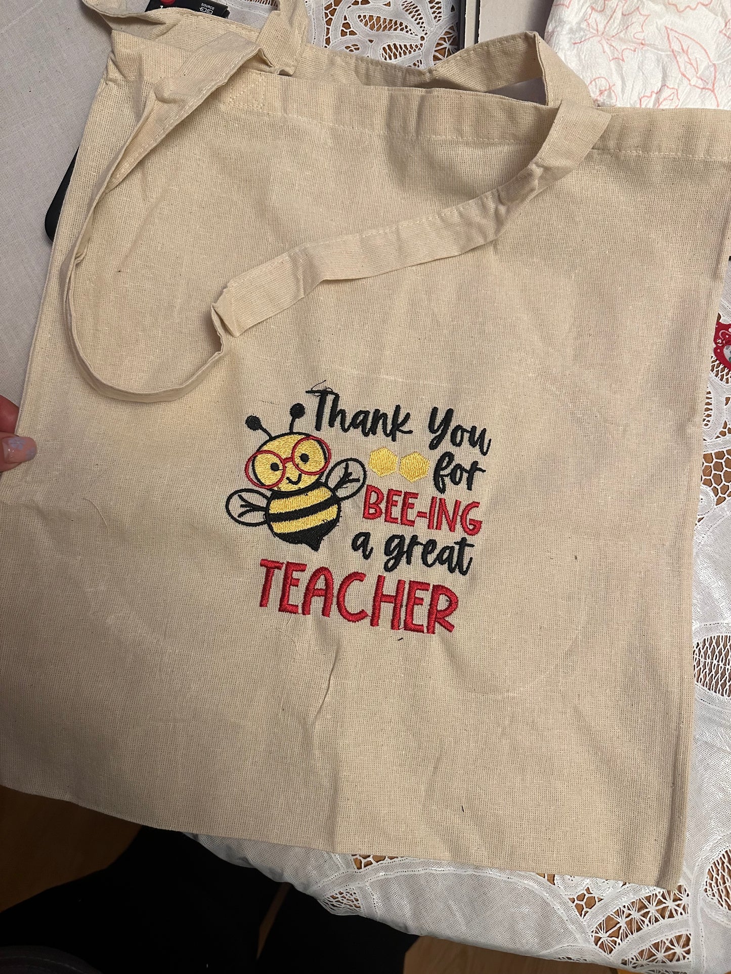 Teacher gift bags - beeing great teacher