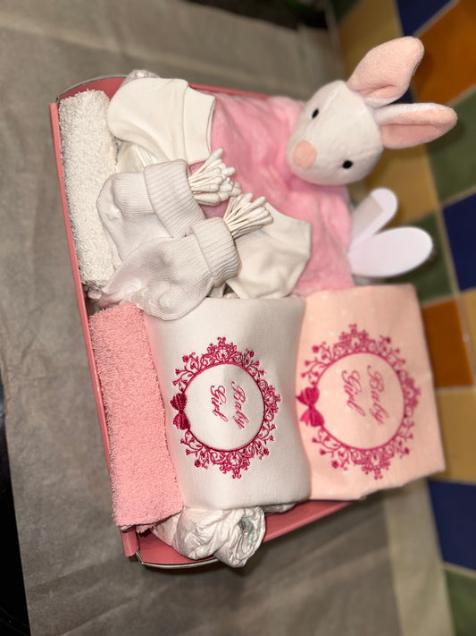 Baby girl hamper