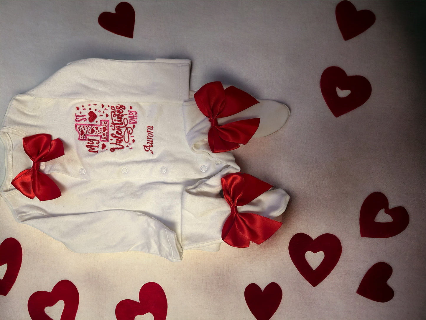 my first valentines baby grow